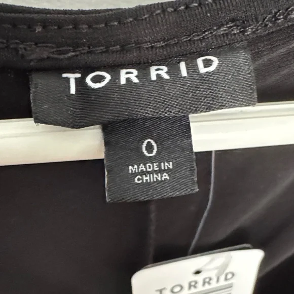 Torrid Black Midi Dress - Torrid Size 0 - Picture 3 of 7